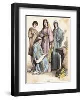 Dress, Early Christians-null-Framed Art Print