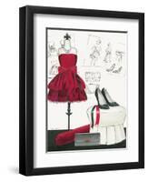 Dress Fitting II-Marco Fabiano-Framed Art Print