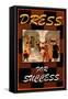 Dress For Success-null-Framed Stretched Canvas