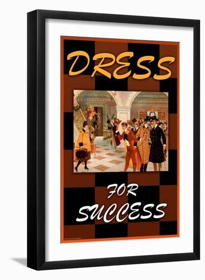 Dress For Success-null-Framed Art Print