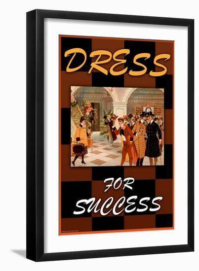 Dress For Success-null-Framed Art Print