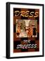 Dress For Success-null-Framed Art Print