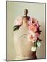 Dress Form and Peonies 2-null-Mounted Premium Giclee Print