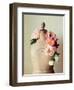 Dress Form and Peonies 2-null-Framed Art Print