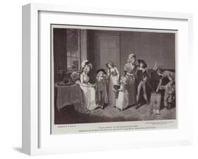 Dress, Manners, and Art in the Last Century-William Redmore Bigg-Framed Giclee Print