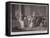 Dress, Manners, and Art in the Last Century-William Redmore Bigg-Framed Stretched Canvas