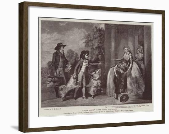 Dress, Manners, and Art in the Last Century-William Redmore Bigg-Framed Giclee Print