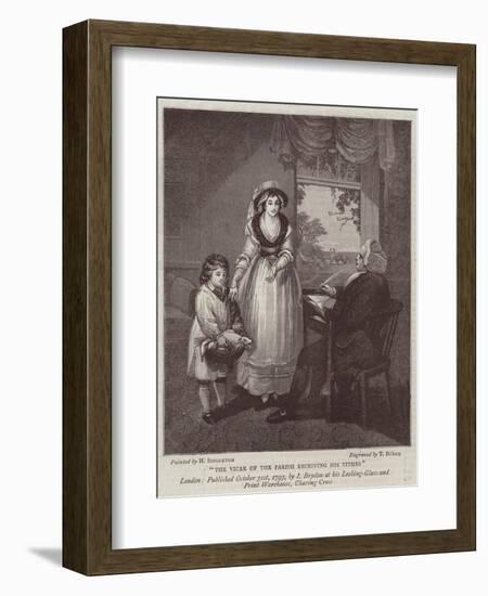 Dress, Manners, and Art in the Last Century-Henry Singleton-Framed Giclee Print