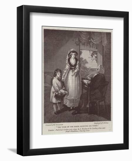 Dress, Manners, and Art in the Last Century-Henry Singleton-Framed Giclee Print