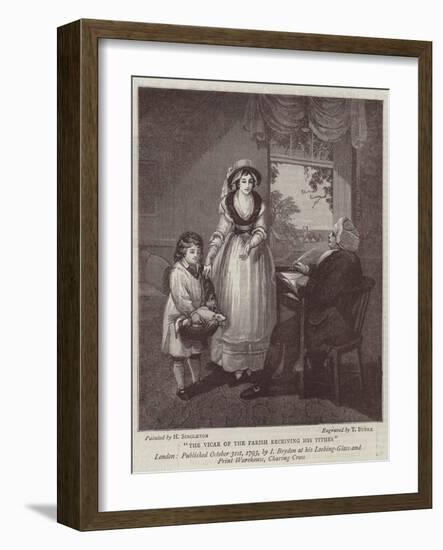 Dress, Manners, and Art in the Last Century-Henry Singleton-Framed Giclee Print