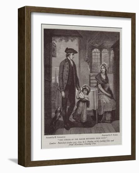 Dress, Manners, and Art in the Last Century-Henry Singleton-Framed Giclee Print