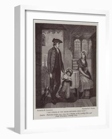 Dress, Manners, and Art in the Last Century-Henry Singleton-Framed Giclee Print