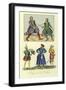 Dress of the 16th and 17th Centuries-null-Framed Giclee Print