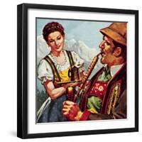 Dress of the Tyrol-McConnell-Framed Giclee Print