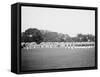 Dress Parade, Band Passing in Review, West Point, N.Y.-null-Framed Stretched Canvas