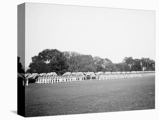 Dress Parade, West Point, N.Y.-null-Stretched Canvas
