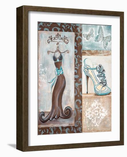 Dress Shop I-Gina Ritter-Framed Art Print