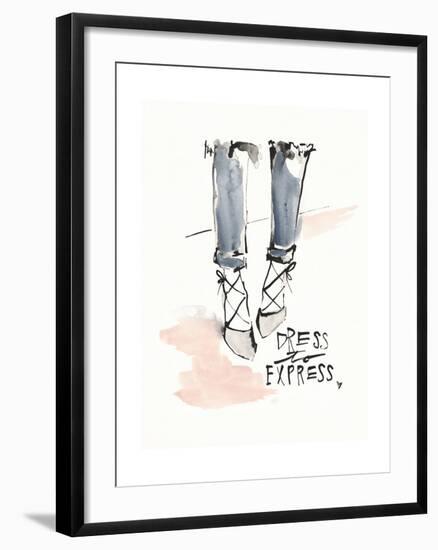 Dress to Express-Megan Swartz-Framed Art Print