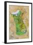 Dress Whimsy I-Elizabeth St. Hilaire-Framed Art Print