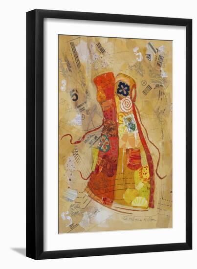 Dress Whimsy II-Elizabeth St. Hilaire-Framed Art Print