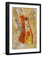 Dress Whimsy II-Elizabeth St. Hilaire-Framed Art Print