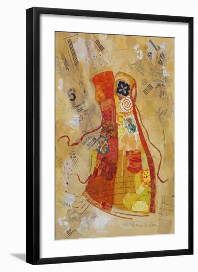 Dress Whimsy II-Elizabeth St. Hilaire-Framed Art Print