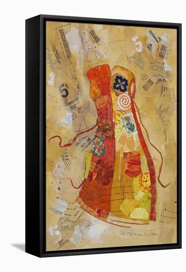 Dress Whimsy II-Elizabeth St. Hilaire-Framed Stretched Canvas