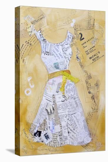 Dress Whimsy III-Elizabeth St. Hilaire-Stretched Canvas