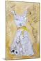 Dress Whimsy III-Elizabeth St. Hilaire-Mounted Art Print