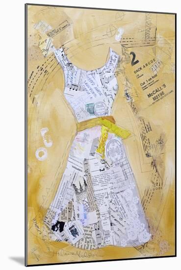 Dress Whimsy III-Elizabeth St. Hilaire-Mounted Art Print