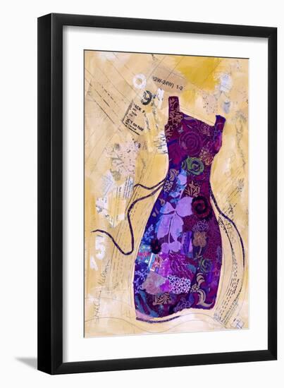 Dress Whimsy IV-Elizabeth St. Hilaire-Framed Art Print