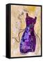 Dress Whimsy IV-Elizabeth St. Hilaire-Framed Stretched Canvas