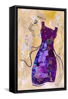 Dress Whimsy IV-Elizabeth St. Hilaire-Framed Stretched Canvas
