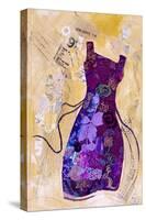 Dress Whimsy IV-Elizabeth St. Hilaire-Stretched Canvas