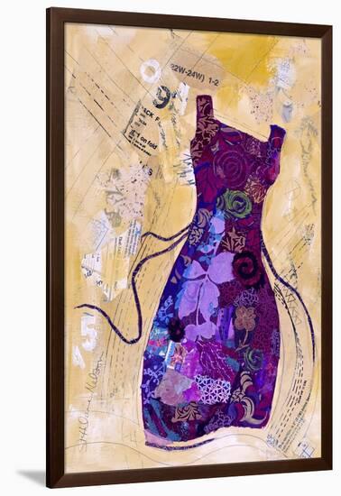 Dress Whimsy IV-Elizabeth St. Hilaire-Framed Art Print