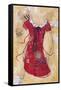 Dress Whimsy V-Elizabeth St. Hilaire-Framed Stretched Canvas