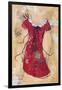 Dress Whimsy V-Elizabeth St. Hilaire-Framed Art Print