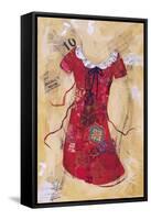 Dress Whimsy V-Elizabeth St. Hilaire-Framed Stretched Canvas