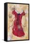 Dress Whimsy V-Elizabeth St. Hilaire-Framed Stretched Canvas