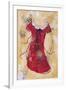 Dress Whimsy V-Elizabeth St. Hilaire-Framed Art Print