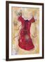 Dress Whimsy V-Elizabeth St. Hilaire-Framed Art Print