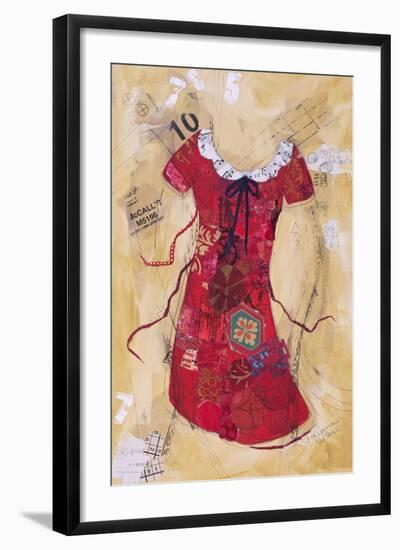 Dress Whimsy V-Elizabeth St. Hilaire-Framed Art Print