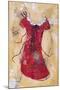 Dress Whimsy V-Elizabeth St. Hilaire-Mounted Art Print