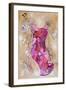 Dress Whimsy VI-Elizabeth St. Hilaire-Framed Art Print