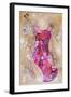 Dress Whimsy VI-Elizabeth St. Hilaire-Framed Art Print