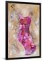 Dress Whimsy VI-Elizabeth St. Hilaire-Framed Art Print