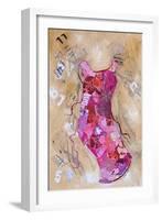 Dress Whimsy VI-Elizabeth St. Hilaire-Framed Art Print