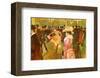 Dressage des Nouvelles par Valentin-Henri de Toulouse-Lautrec-Framed Art Print