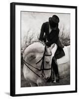 Dressage - The Transition-Pete Kelly-Framed Giclee Print