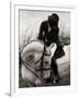 Dressage - The Transition-Pete Kelly-Framed Giclee Print